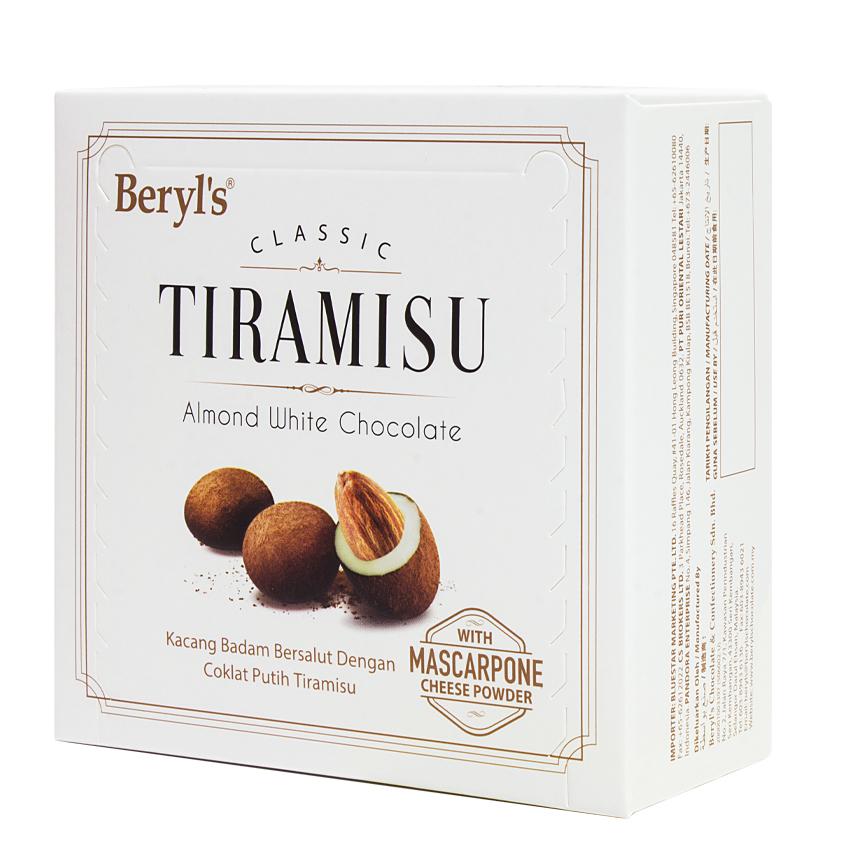 TIRAMISU ALMOND WHITE CHOCOLATE 65G