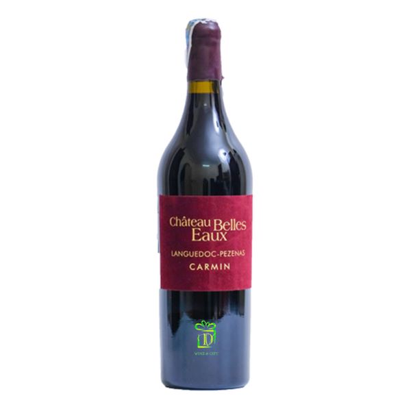Rượu Chateau Belles Eaux Languedoc Pezenas Carmin