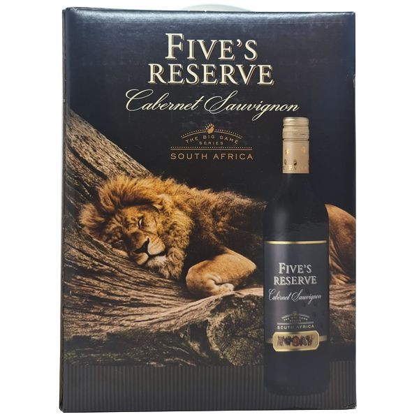 Vang bịch Five Reserve Cabernet Sauvignon 3L