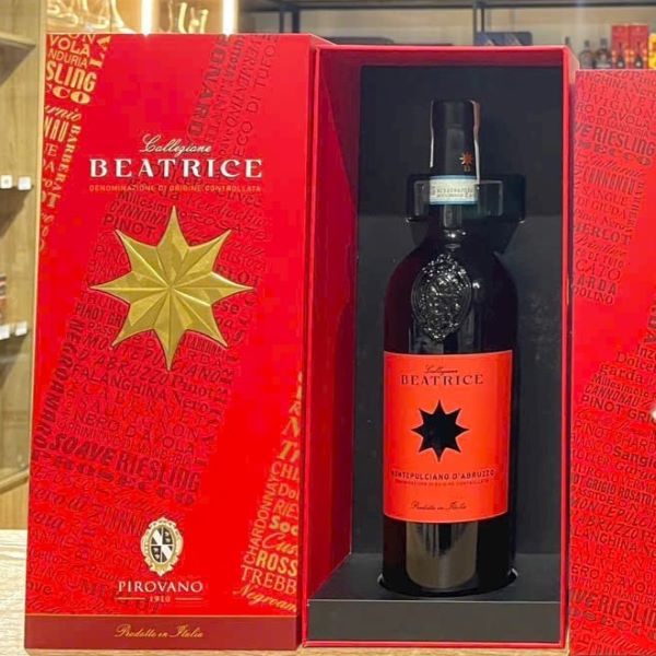 Rượu vang Ý Montepulciano dAbruzzo DOC Collezione Beatrice