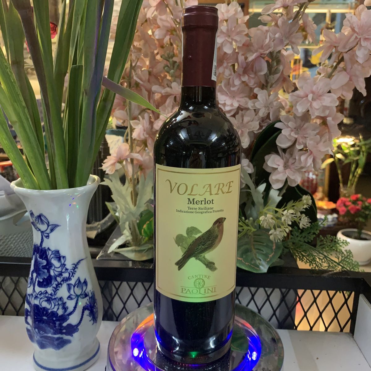 Rượu vang Ý Paolini Volare Nero D’Avola